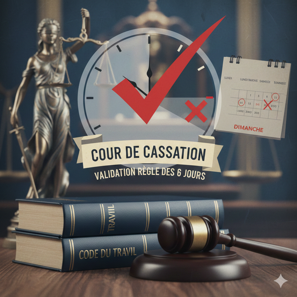 Le repos hebdomadaire et la règle des six Jours : Ce qu'il faut savoir Le repos hebdomadaire et la règle des six Jours : Ce qu'il faut savoir